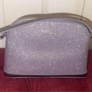 Purple glitter Kate spade purse